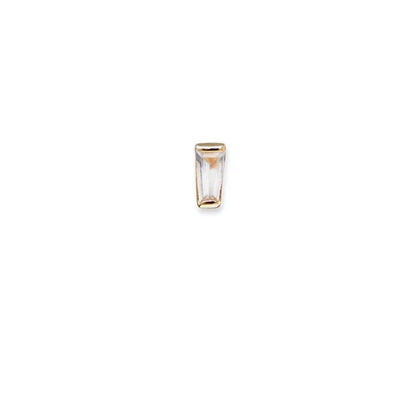 Mel Soldera Tapered Cut Stud Earring