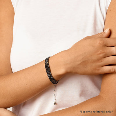 Anne Sportun mink moonstone pink faceted beaded wrap bracelet or necklace. Comes in your choice of many gemstone options