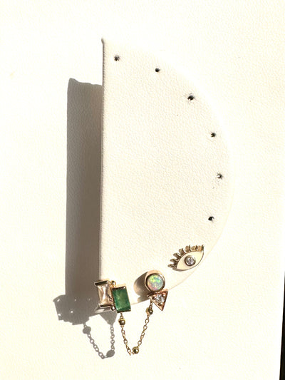 14k Yellow gold beaded cable chain in short and long lengths, and your choice of single or double chains