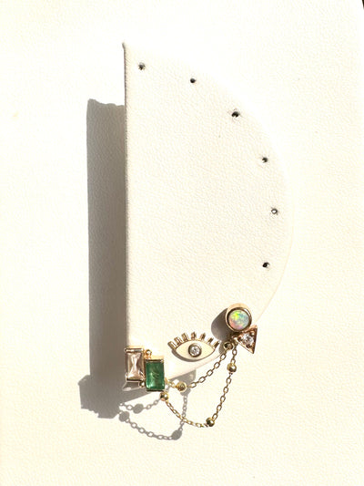 14k Yellow gold beaded cable chain in short and long lengths, and your choice of single or double chains