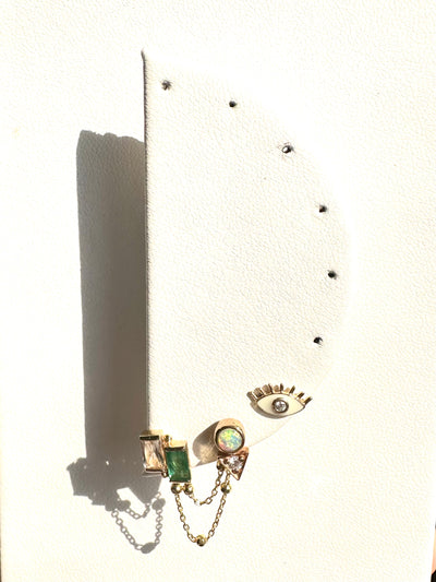 14k Yellow gold beaded cable chain in short and long lengths, and your choice of single or double chains