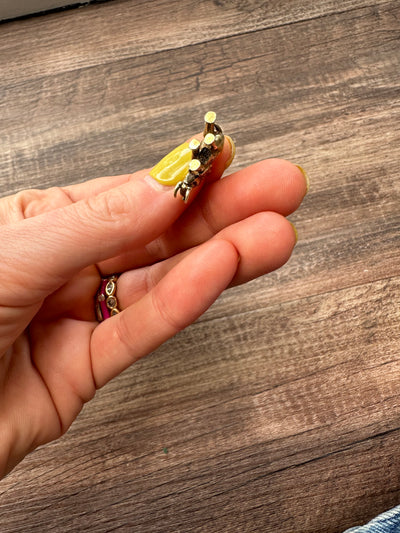 Estate & Vintage 14k yellow gold 3-dimensional elephant charm