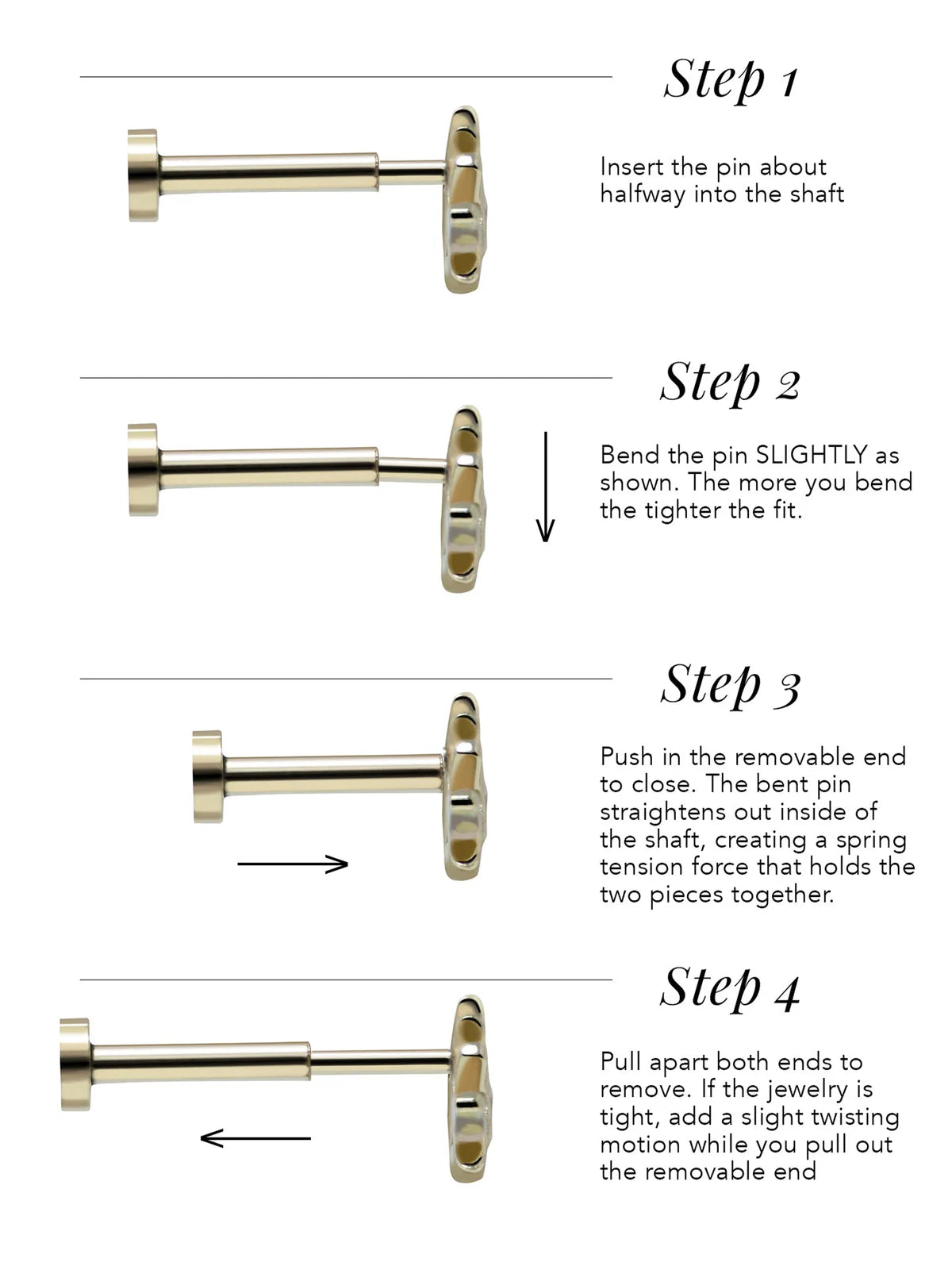 Anzie flat back instructions for fit