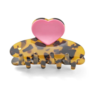 Medium Heart Jelly Hair Clip