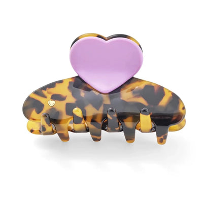 Medium Heart Jelly Hair Clip