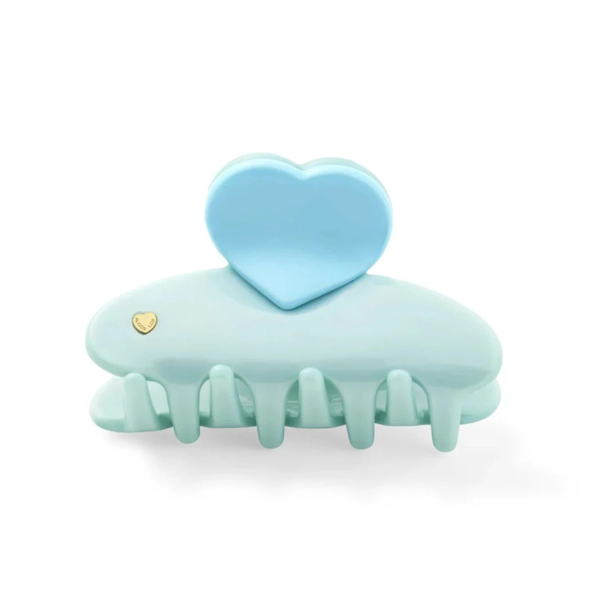 Small Heart Jelly Hair Clip