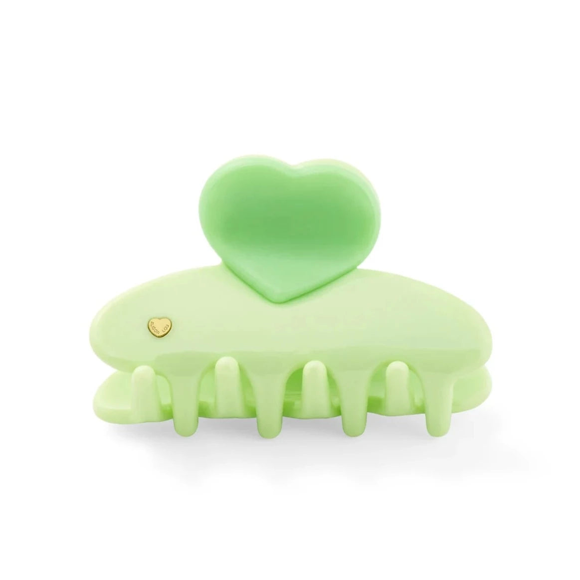 Small Heart Jelly Hair Clip