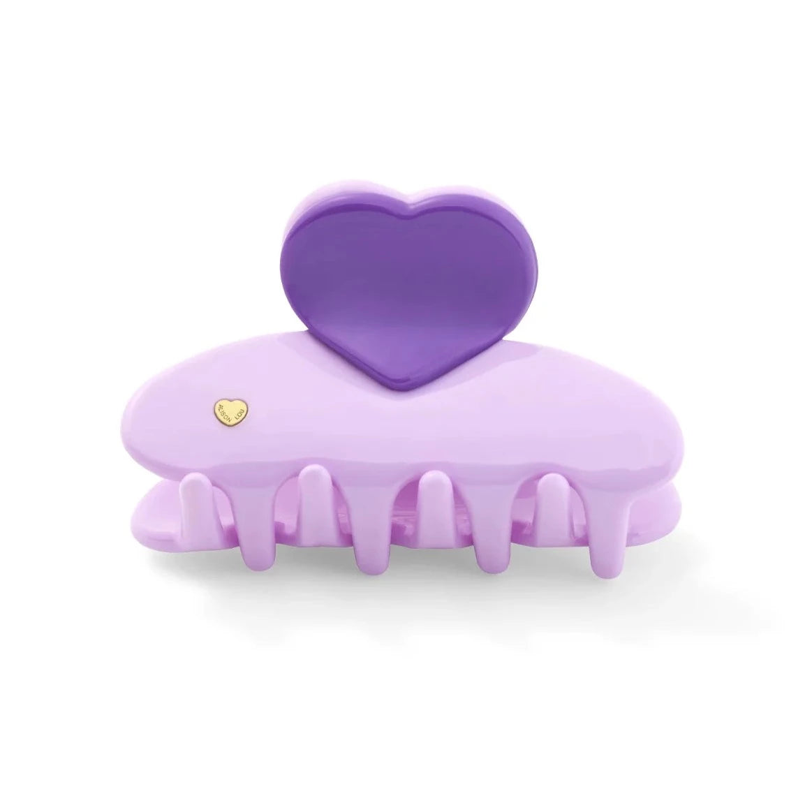 Small Heart Jelly Hair Clip