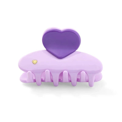 Small Heart Jelly Hair Clip