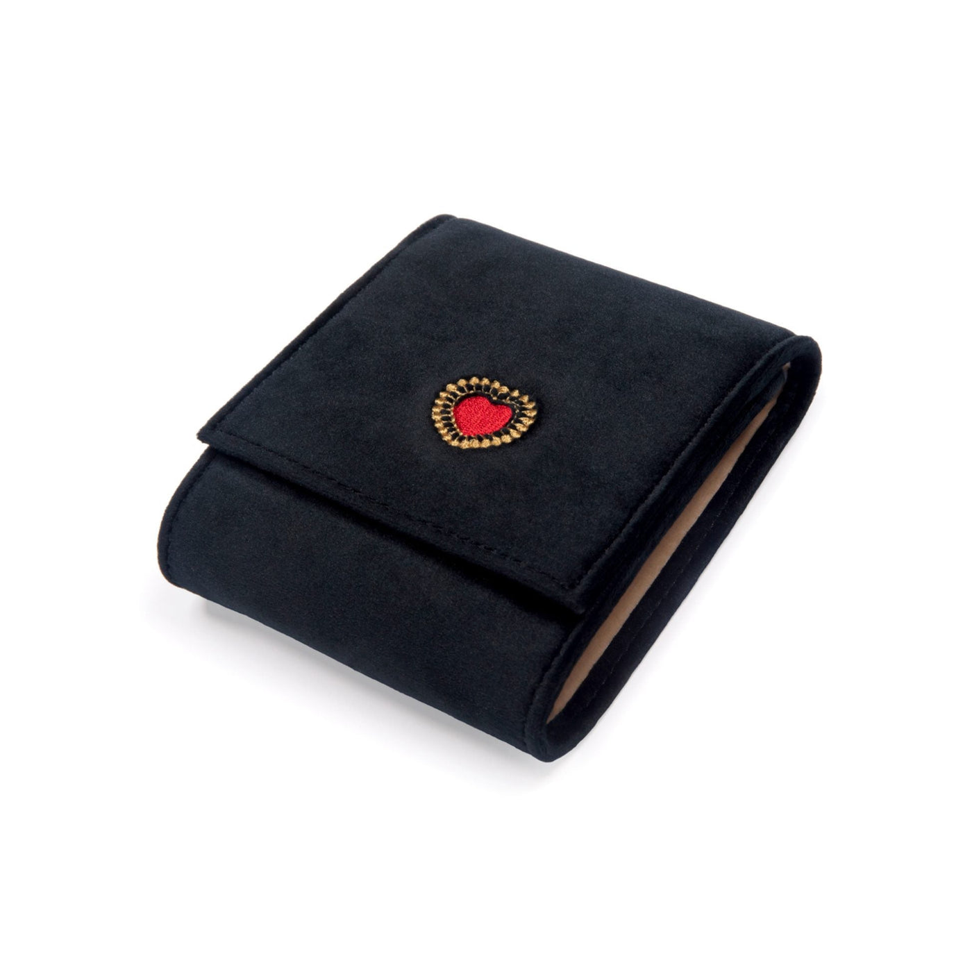 L'Atelier Nawbar velvet travel jewelry pouch, size 1 midnight black