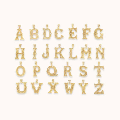 Small Southwestern Initial Charm