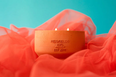 Reisfield Clay Scent No. 4 candle in cement vessel