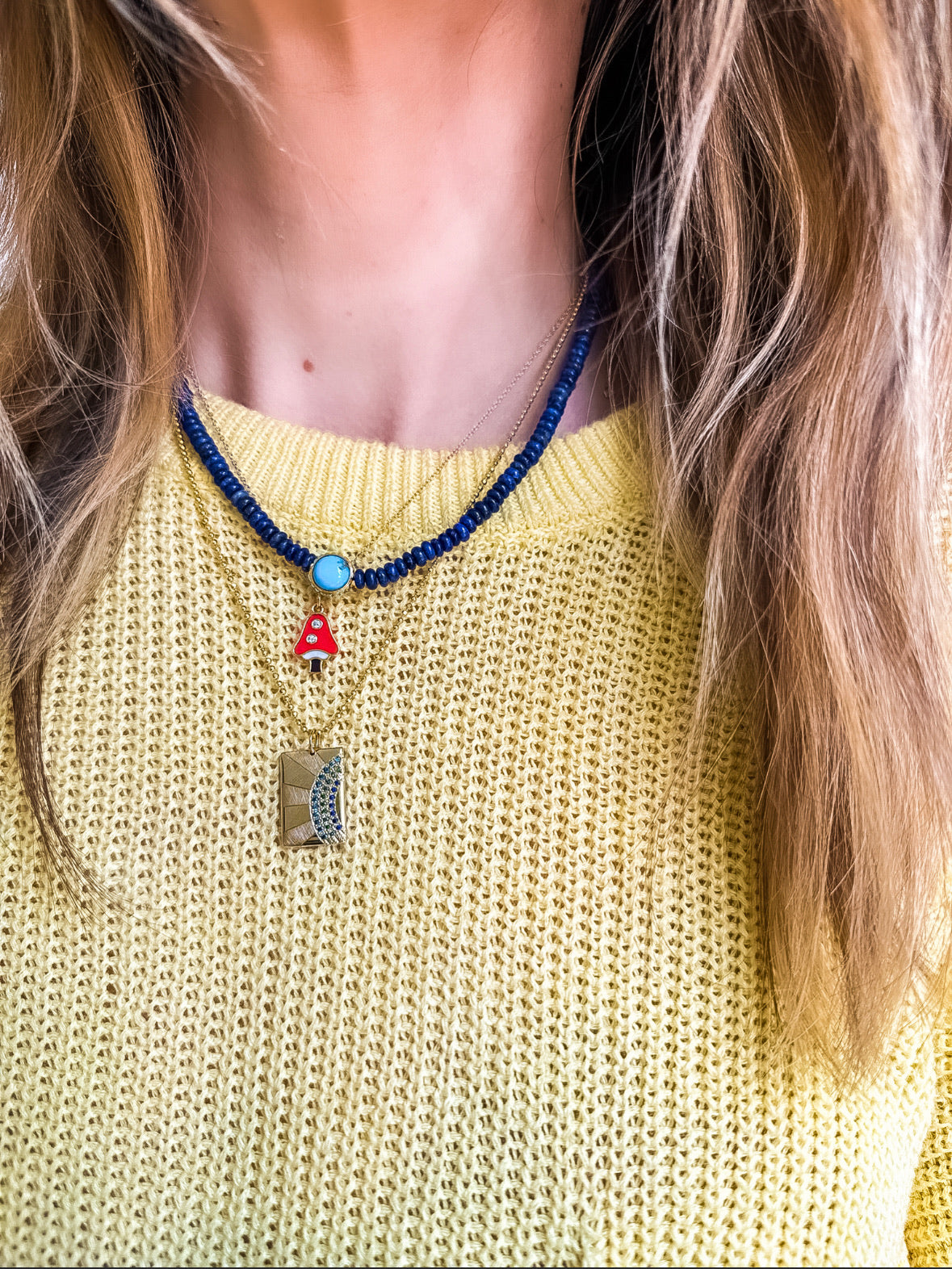 Magic Shroom Necklace