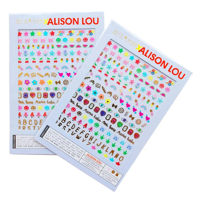 Deco Miami X Alison Lou Nail Art Sticker Pack