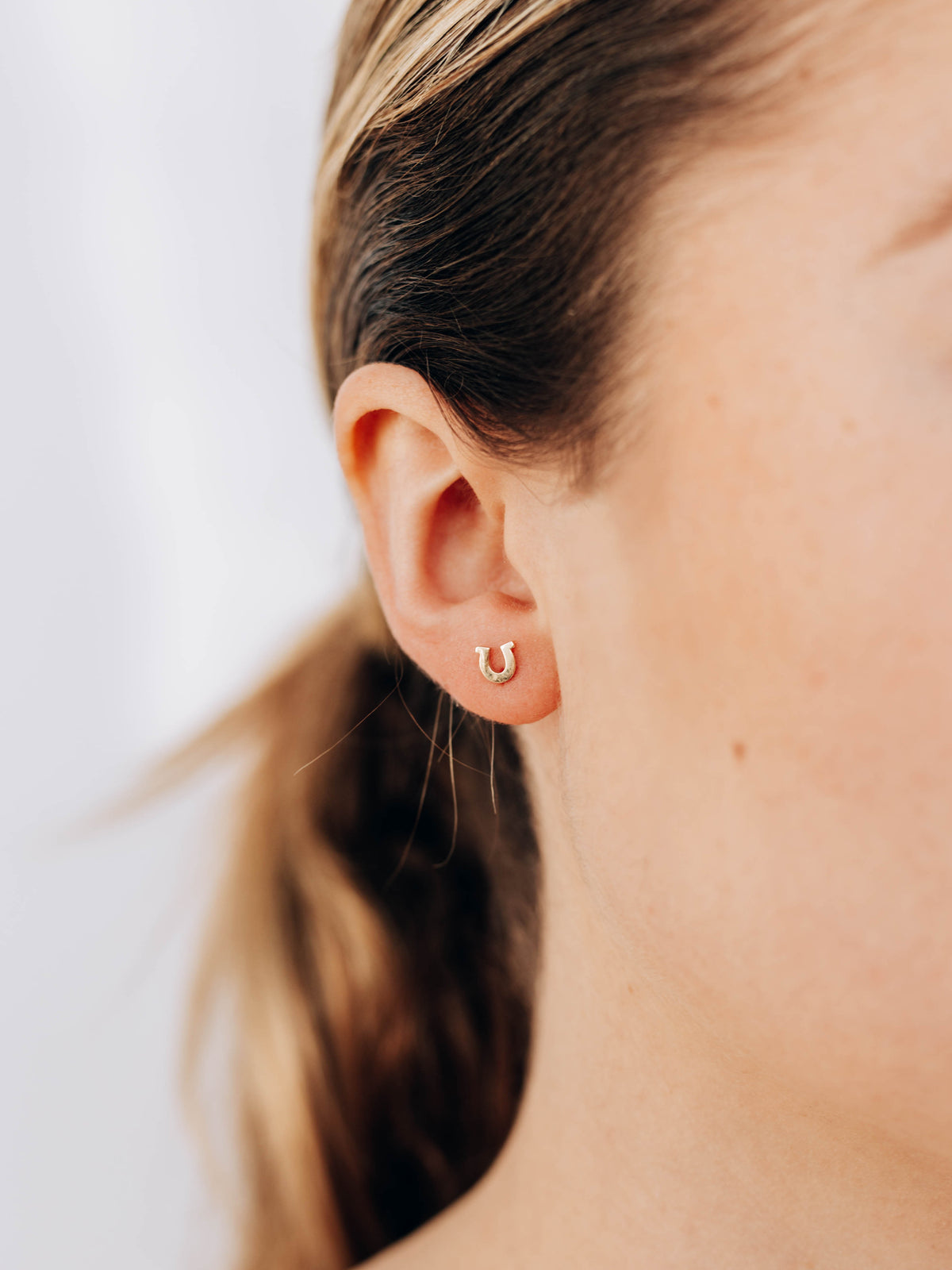 Mel Soldera Horseshoe Studs