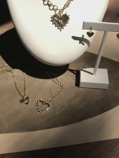 Small Pour Toujours Heart Necklace