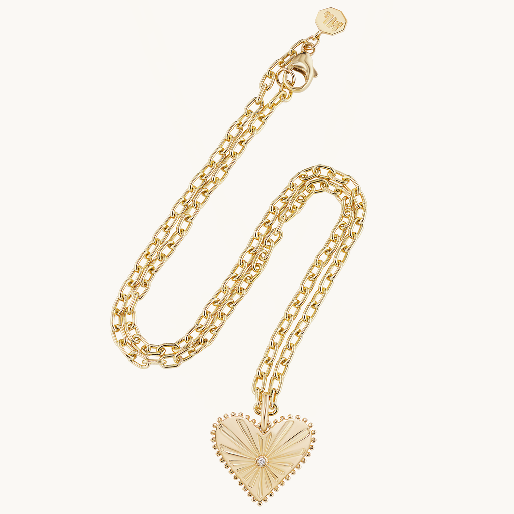 Small Pour Toujours Heart Necklace