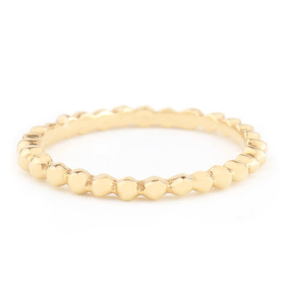 Anne Sportun 18k yellow gold seed band 
