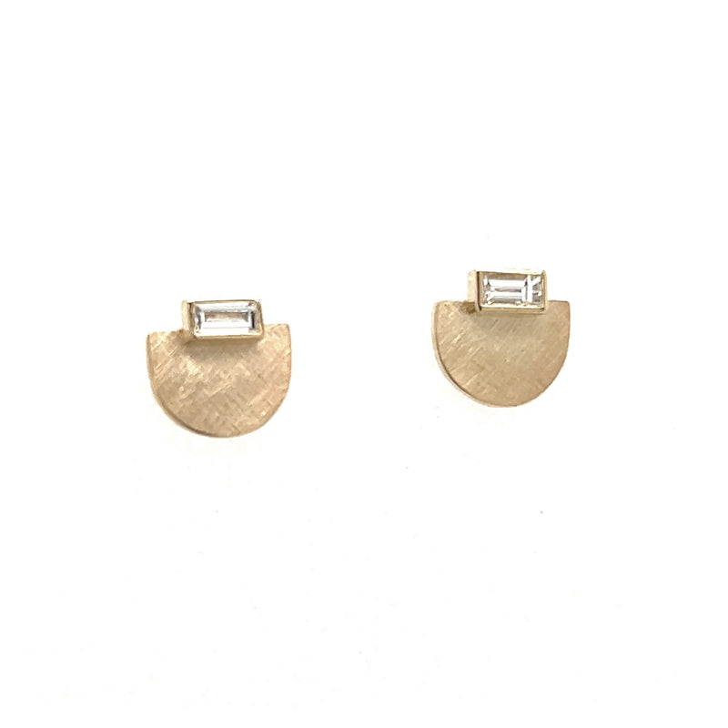 Jola Gold Diamond Earrings