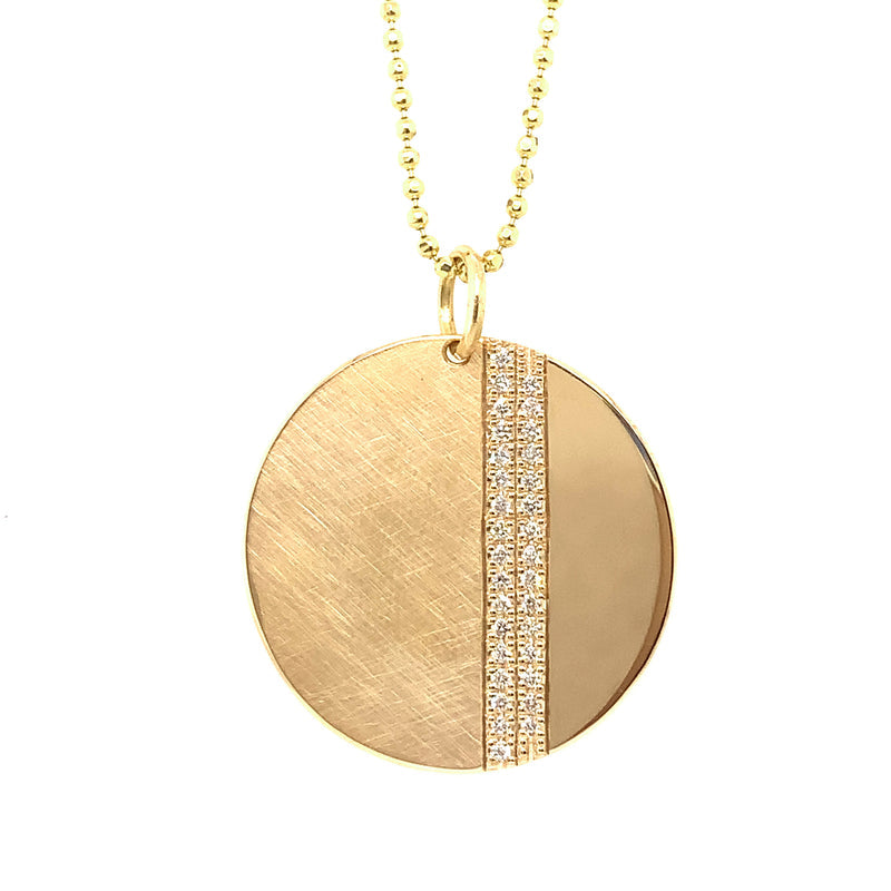 The Joma Gold Diamond Pendant