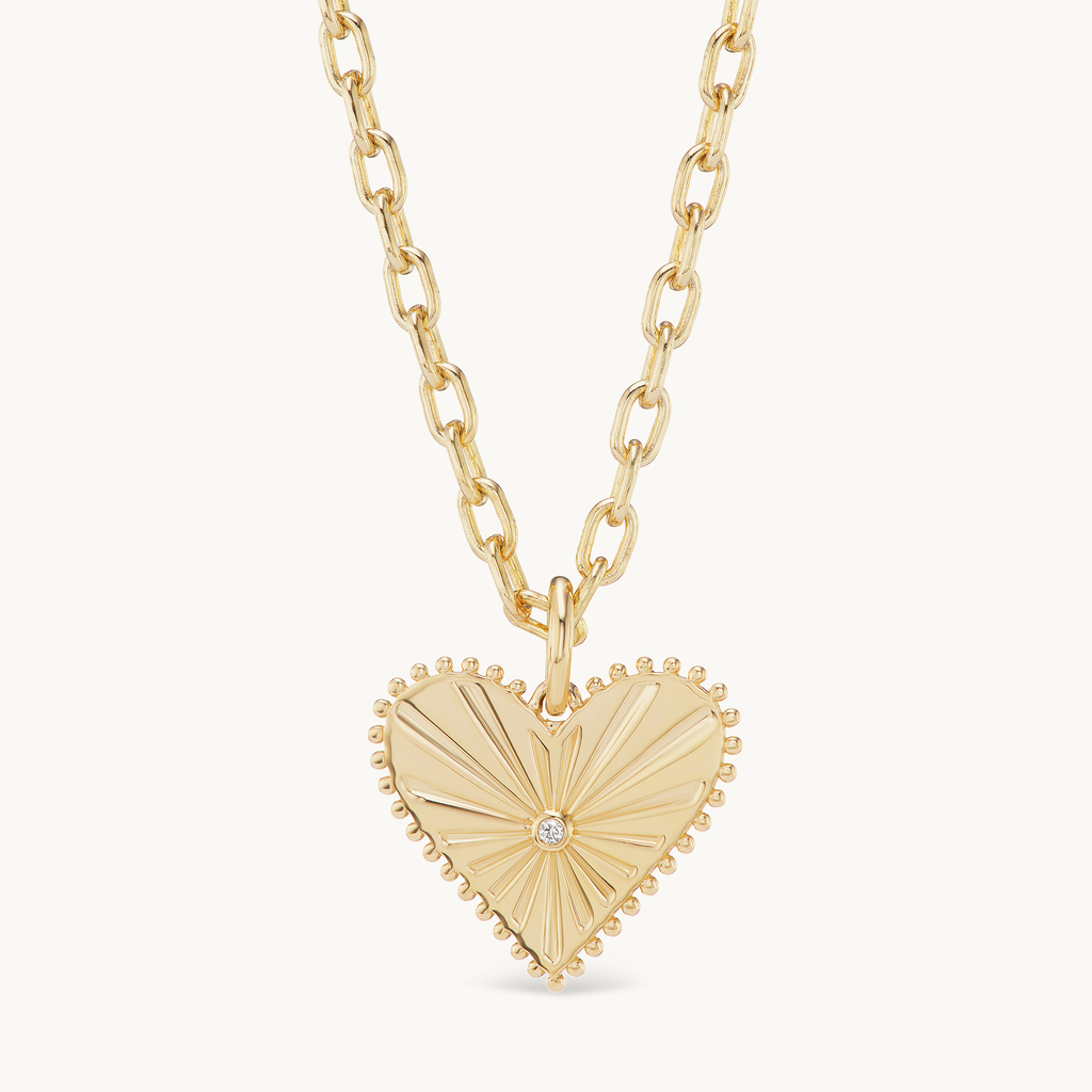 Small Pour Toujours Heart Necklace