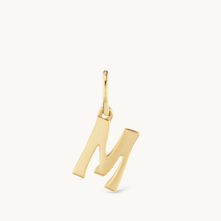 Initial Letter Charm
