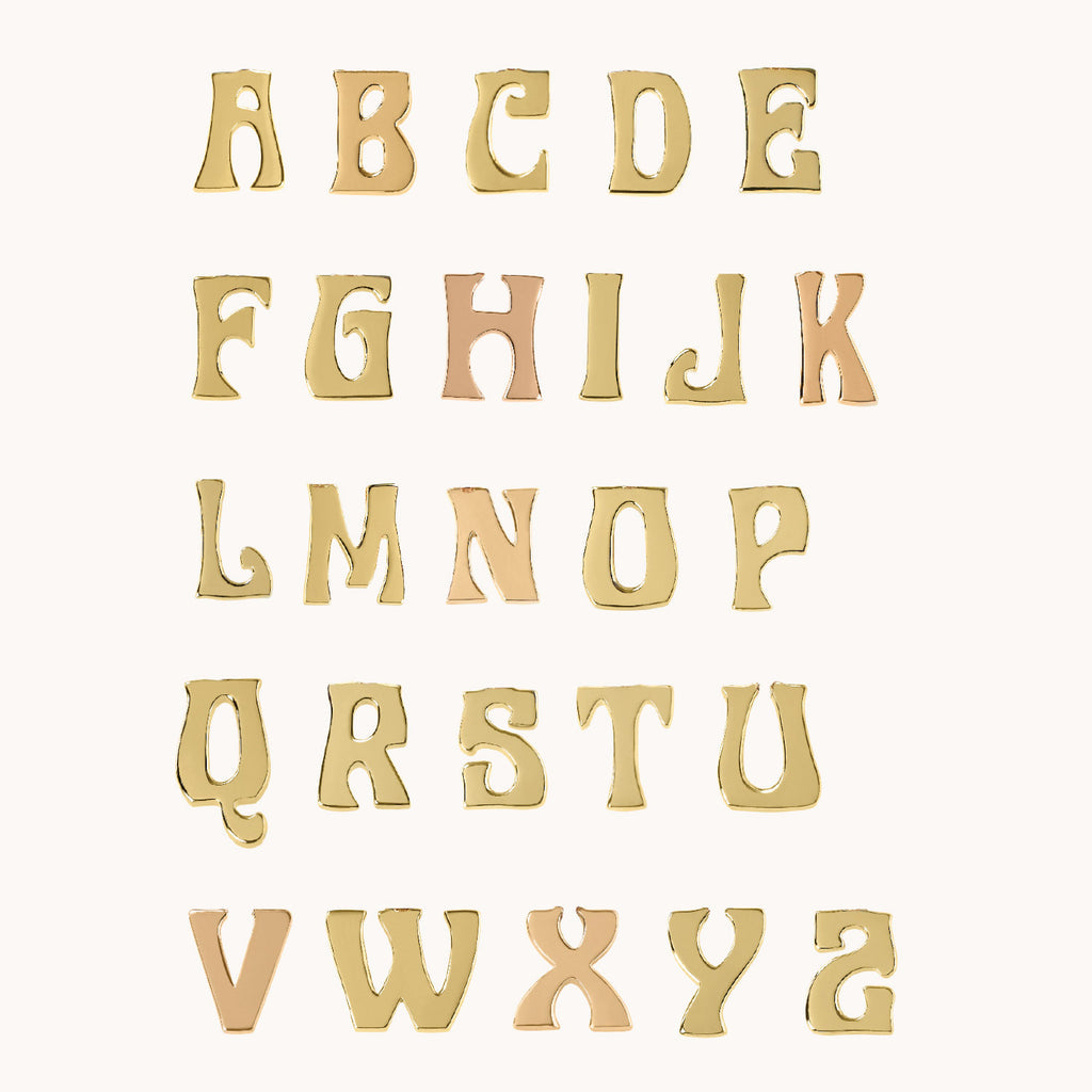 Initial Letter Charm