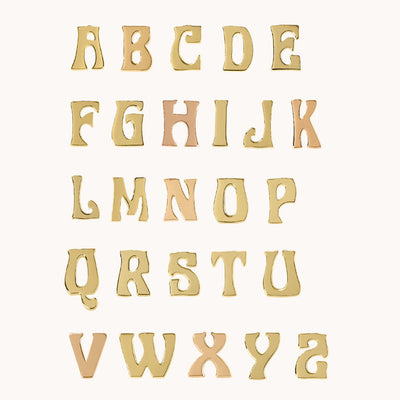 Initial Letter Charm