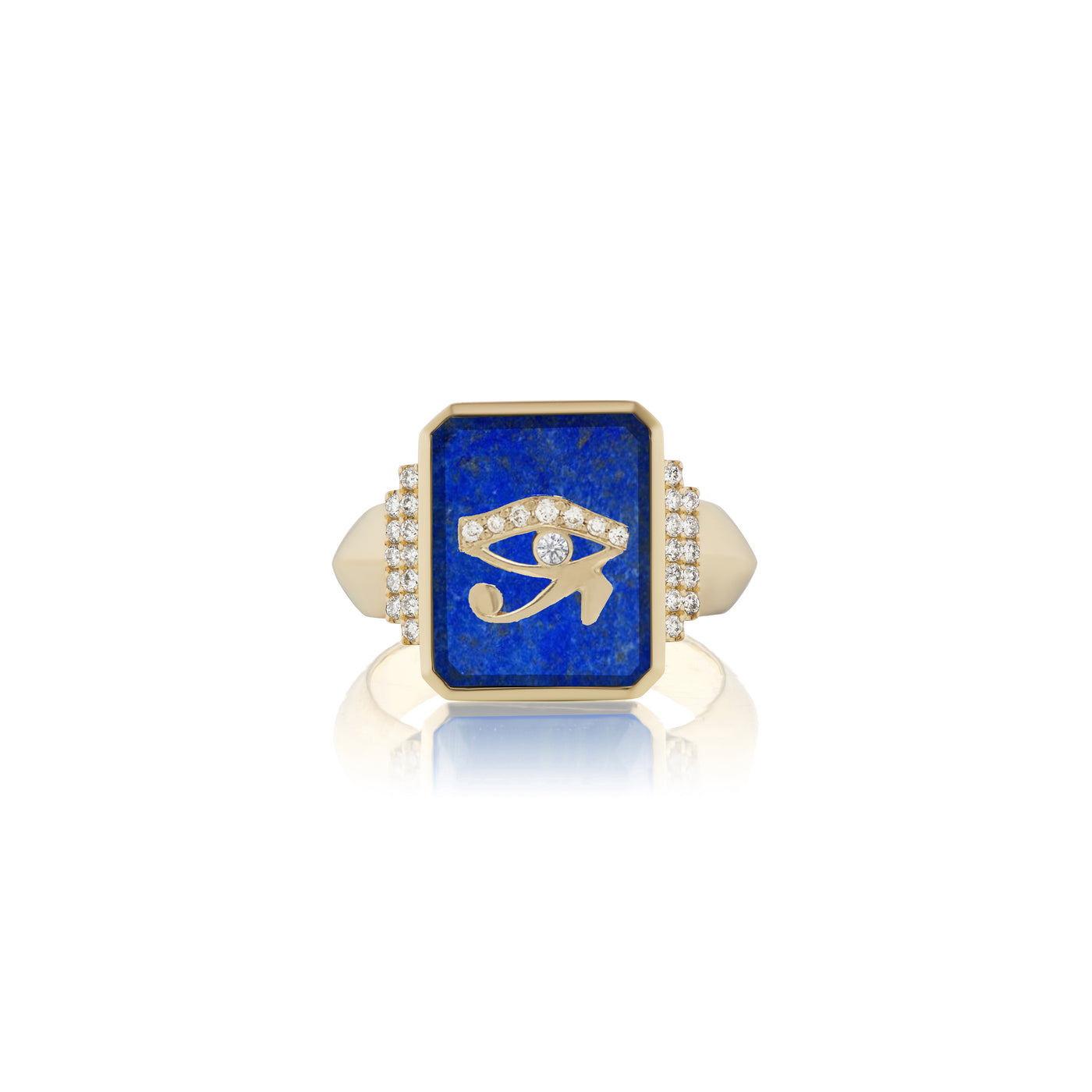 Decorative Motif Signet Ring