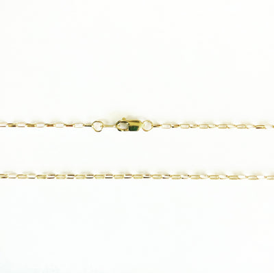 14k yellow gold rolo chain Alexa Sidaris