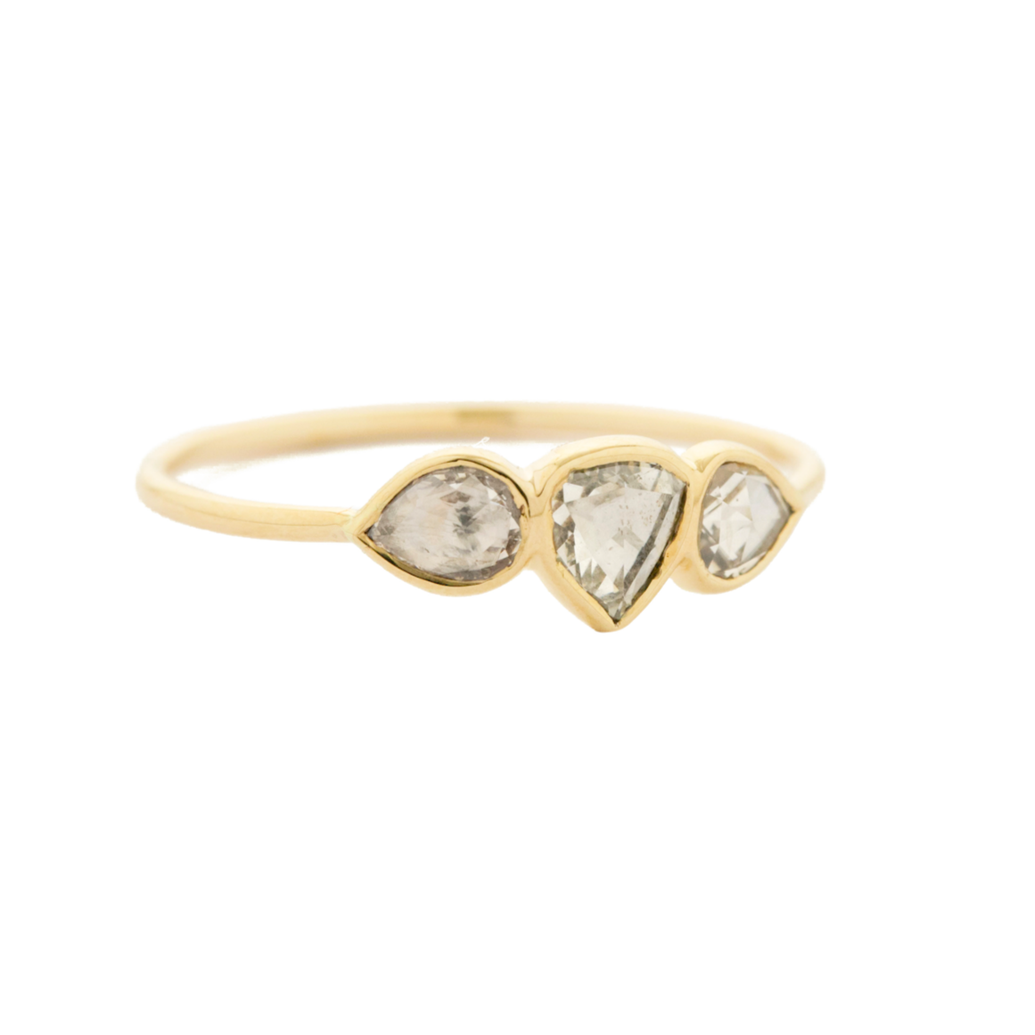 One-of-a-Kind Multi Rosecut Diamonds Ring