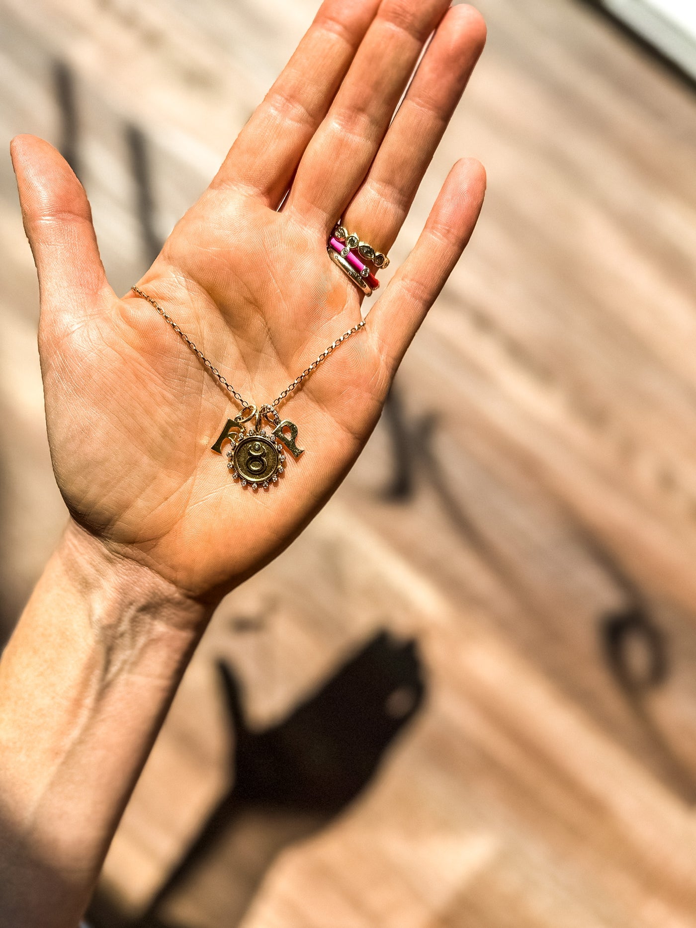 Initial Letter Charm